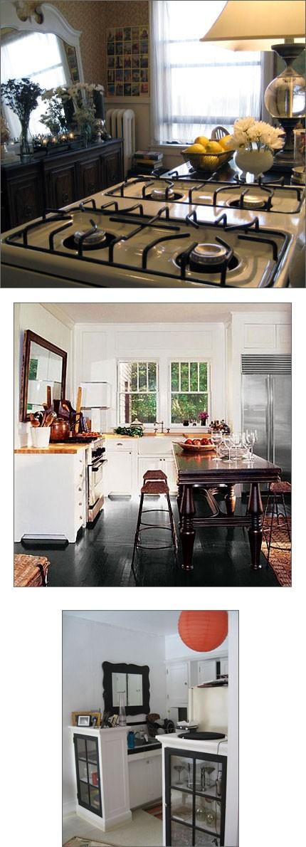 Gương soi... trong bếp